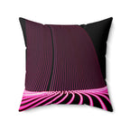 Voltage Surge - Faux Suede Throw Pillow