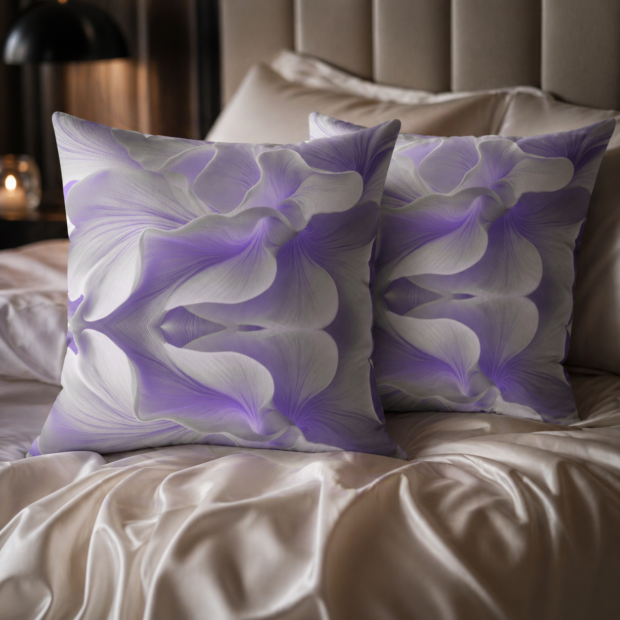 Whisper Bloom - Throw Pillow