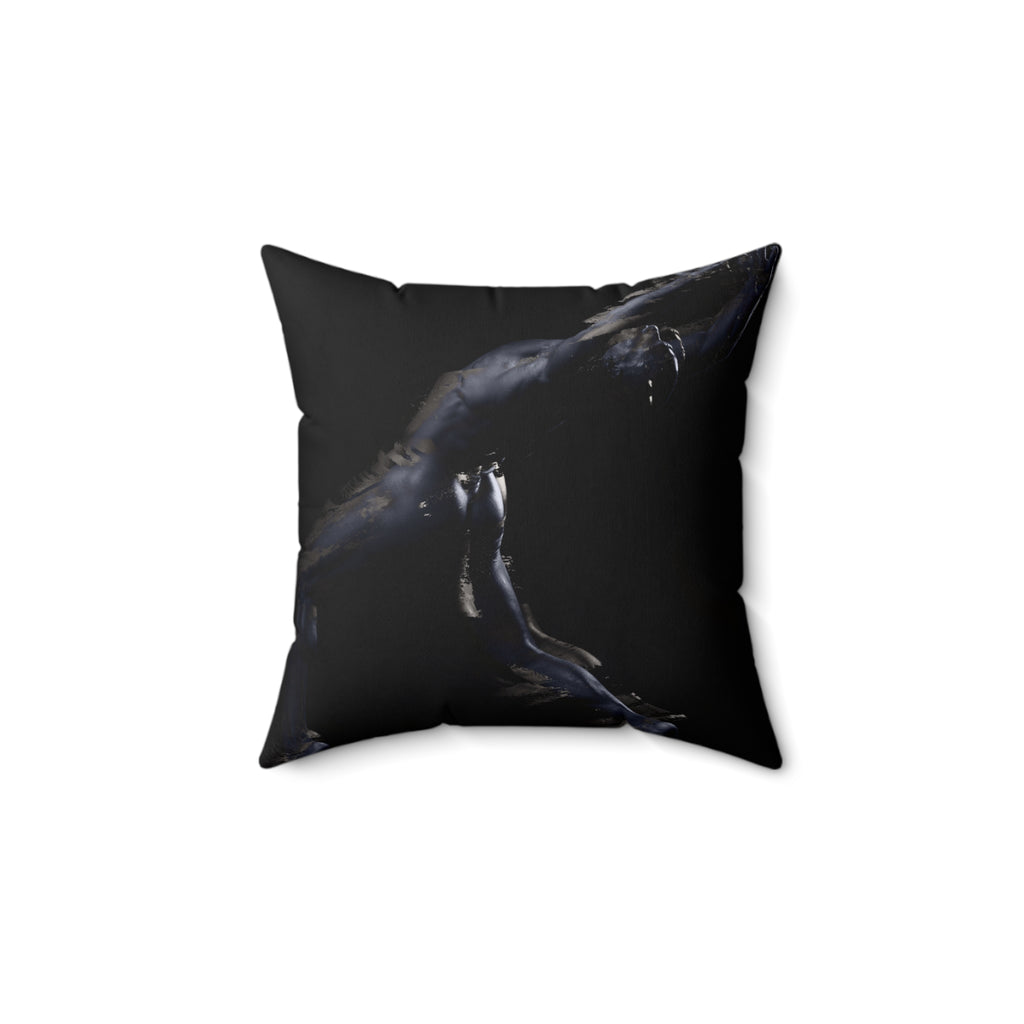 Will to Rise - Faux Suede Throw Pillow