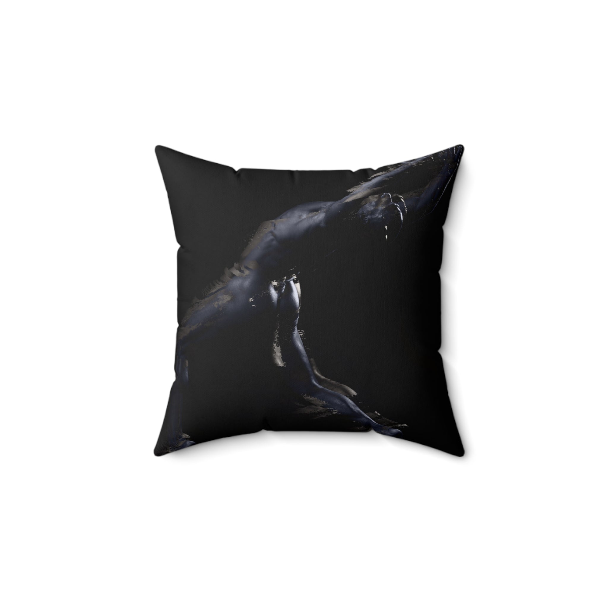 Will to Rise - Faux Suede Throw Pillow