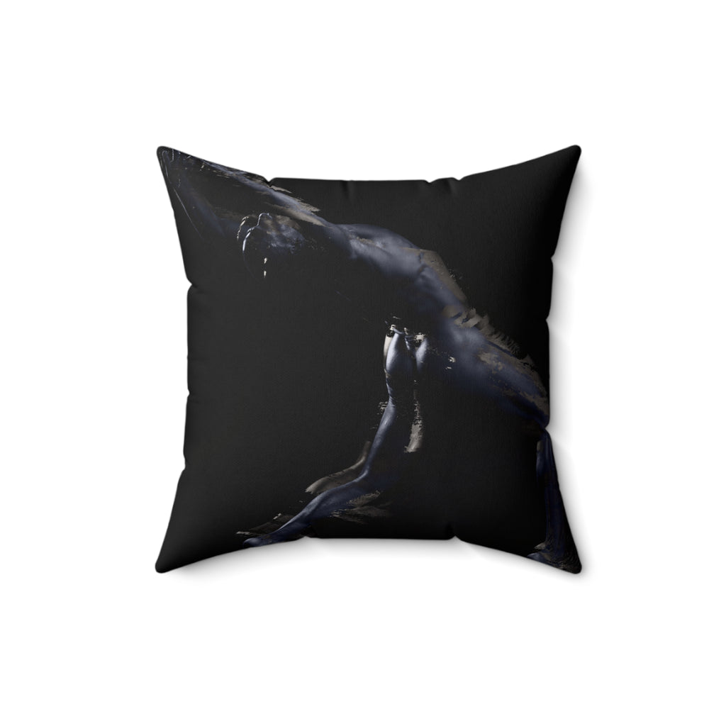 Will to Rise - Faux Suede Throw Pillow