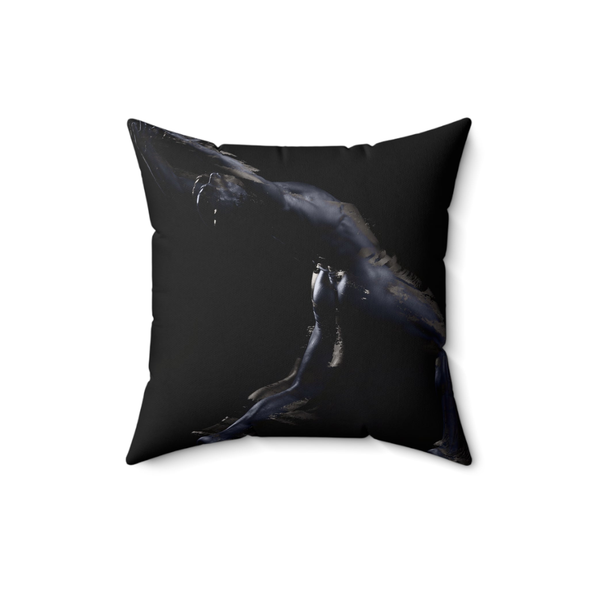 Will to Rise - Faux Suede Throw Pillow