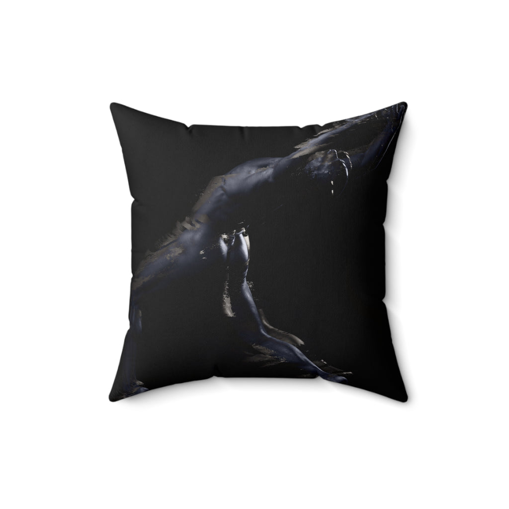Will to Rise - Faux Suede Throw Pillow