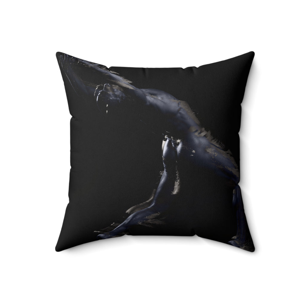 Will to Rise - Faux Suede Throw Pillow