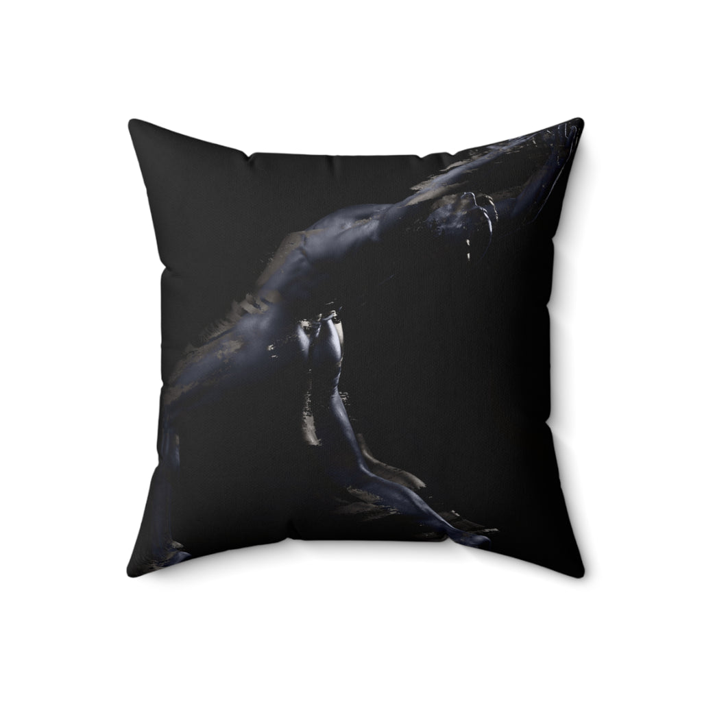 Will to Rise - Faux Suede Throw Pillow