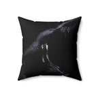 Will to Rise - Faux Suede Throw Pillow
