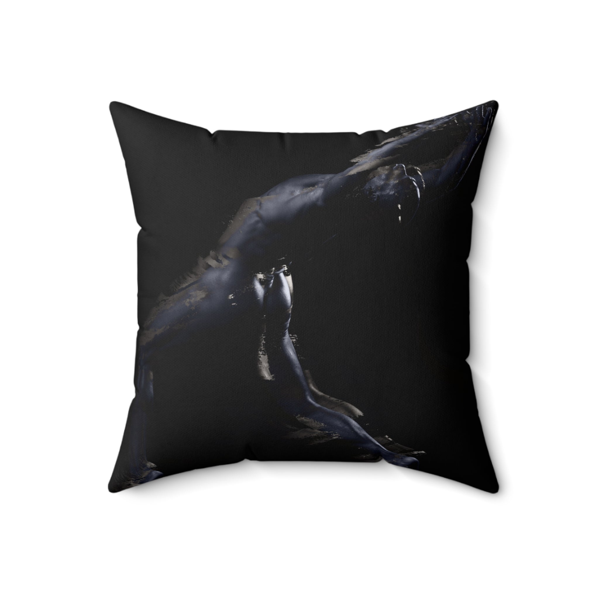 Will to Rise - Faux Suede Throw Pillow