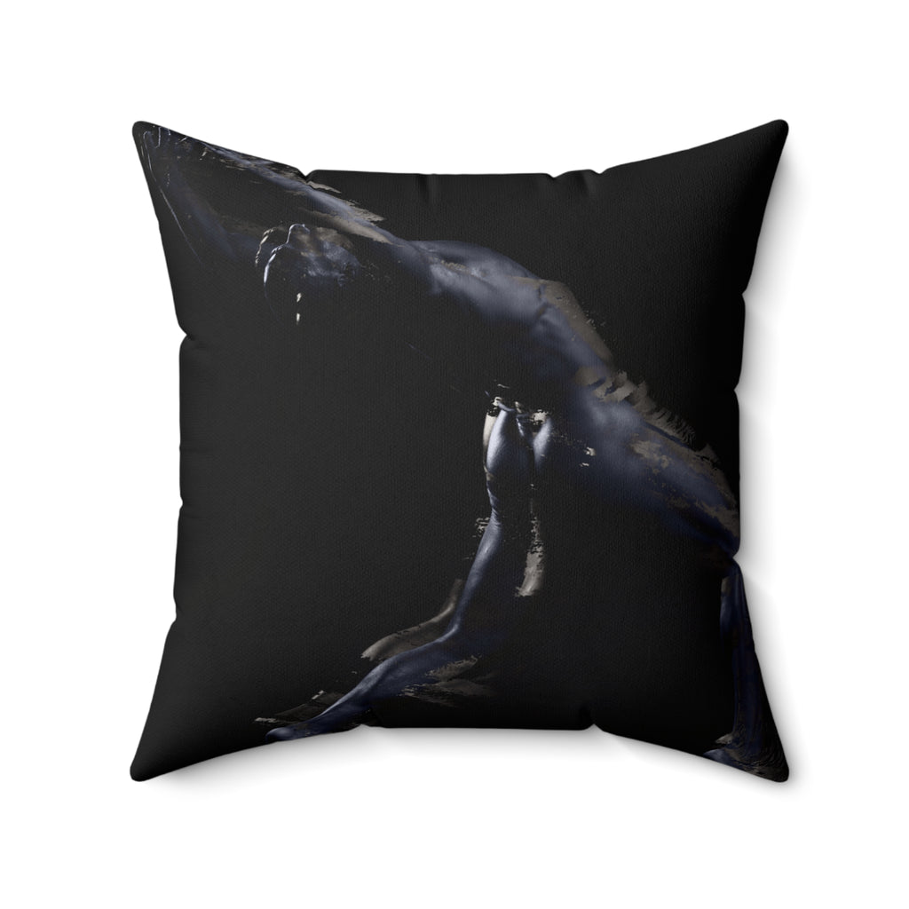 Will to Rise - Faux Suede Throw Pillow