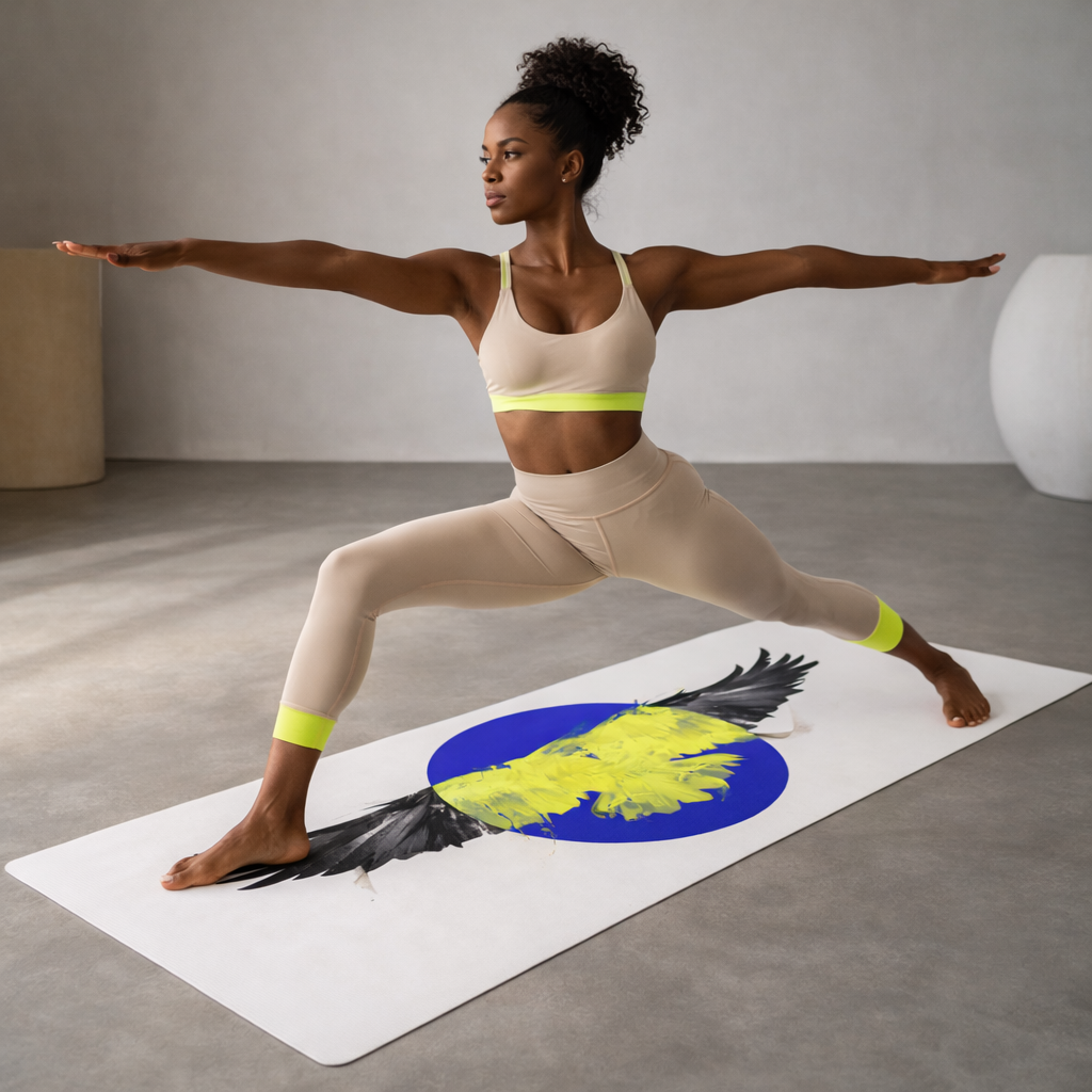 Winged Stillness - Yoga Pad