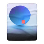 Orbit Me - Sherpa Fleece Throw Blanket