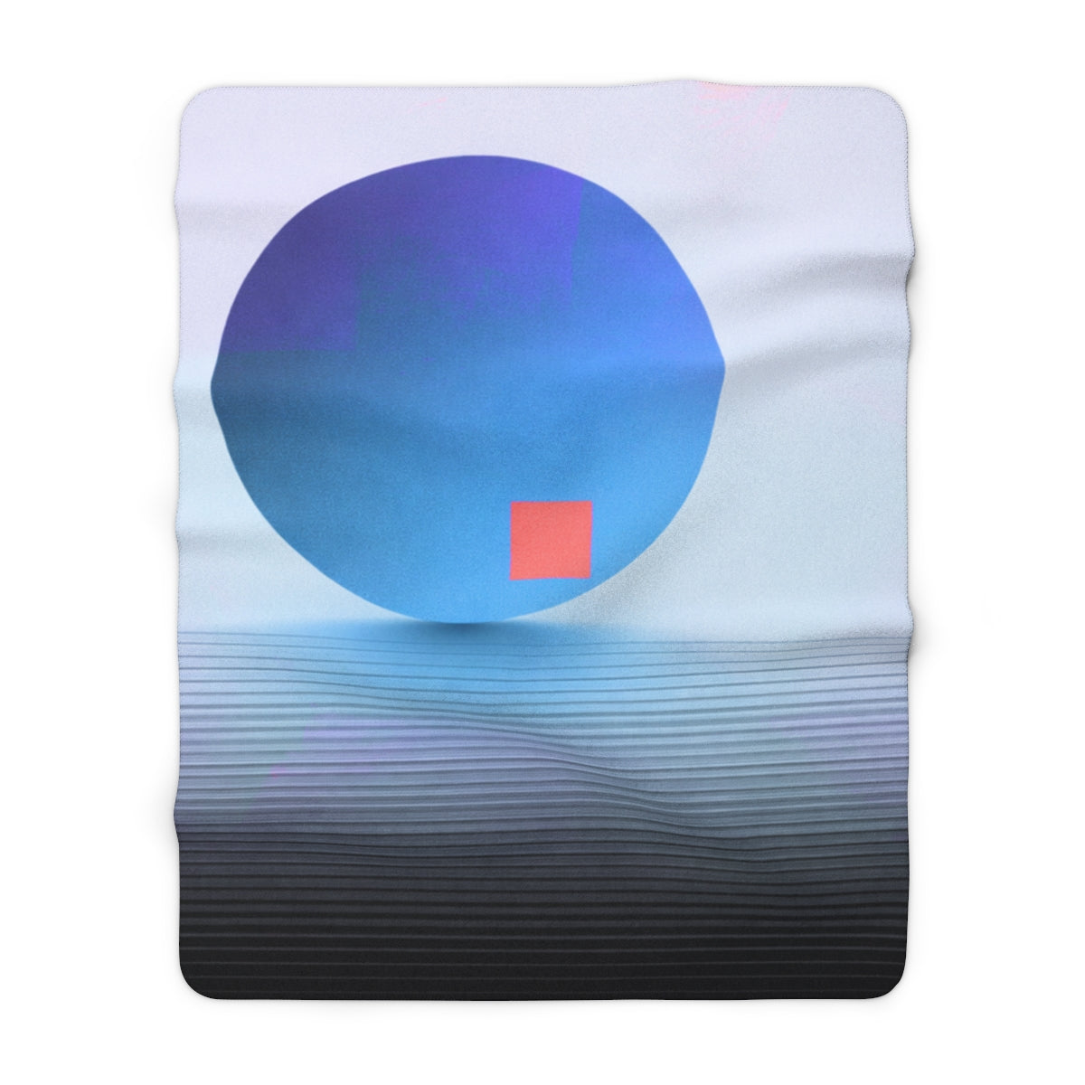 Orbit Me - Sherpa Fleece Throw Blanket