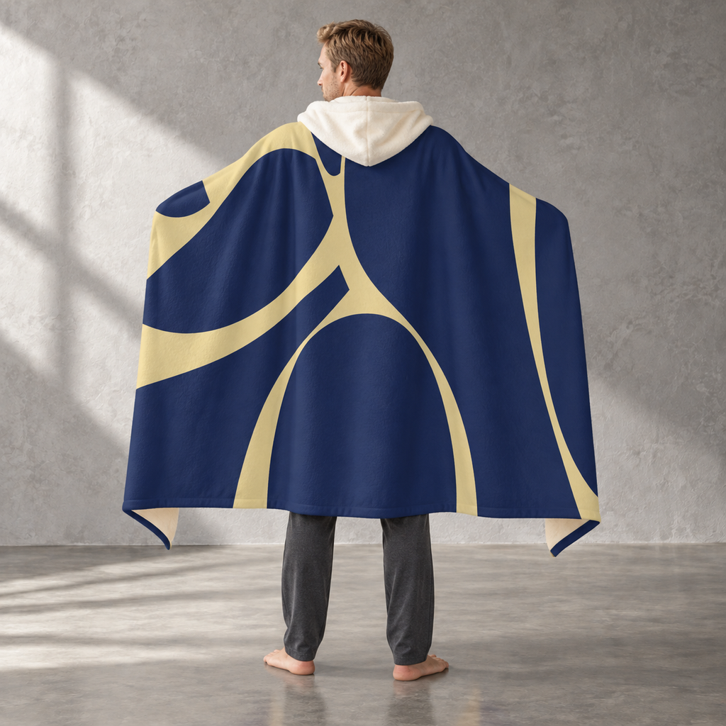 Atelier Atlantic - Hooded Fleece Sherpa Blanket