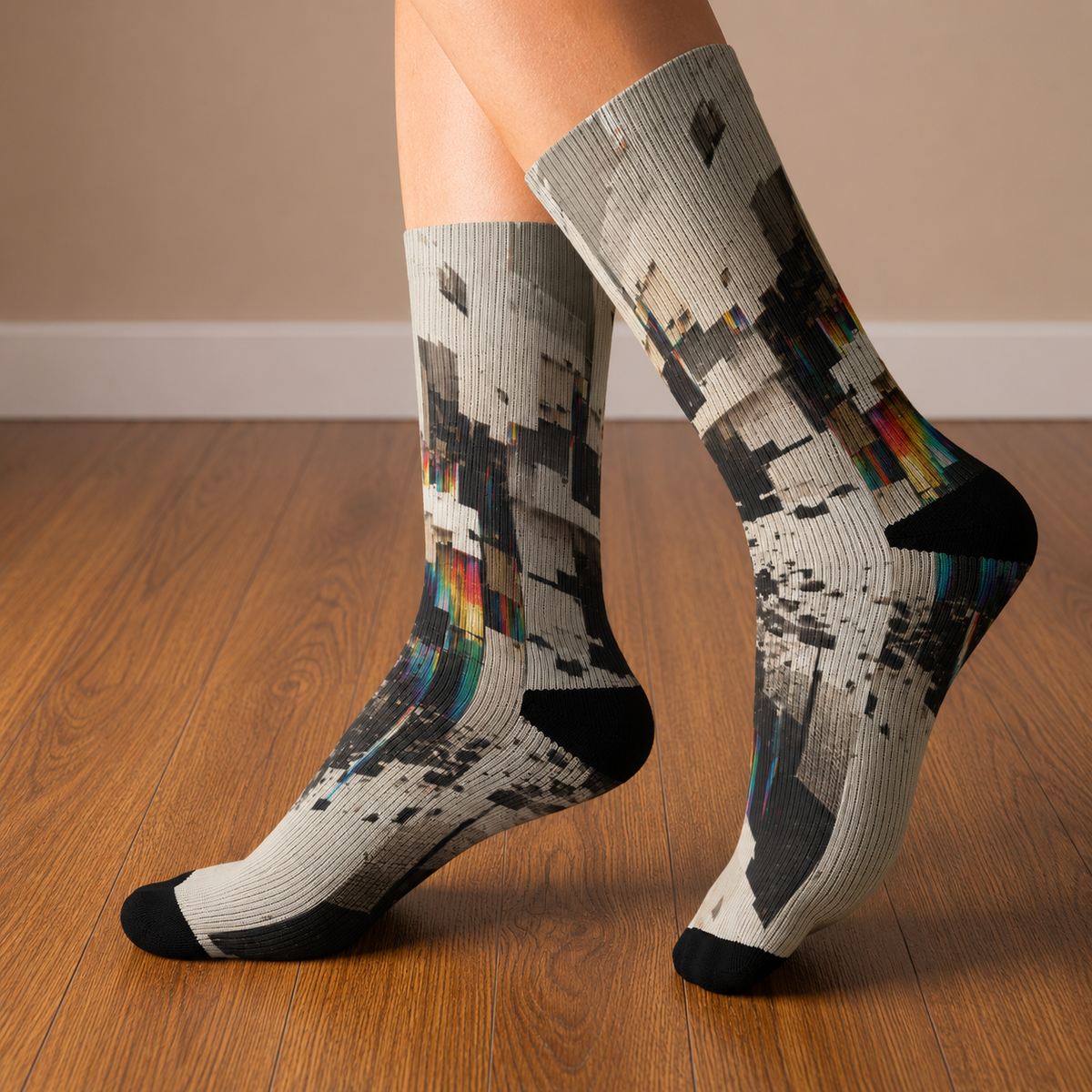 Beautiful Interference - Socks
