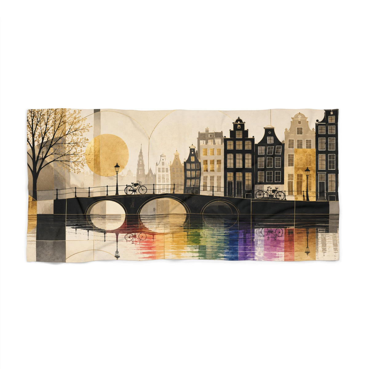 Bridges of Belonging - Beach Towel
