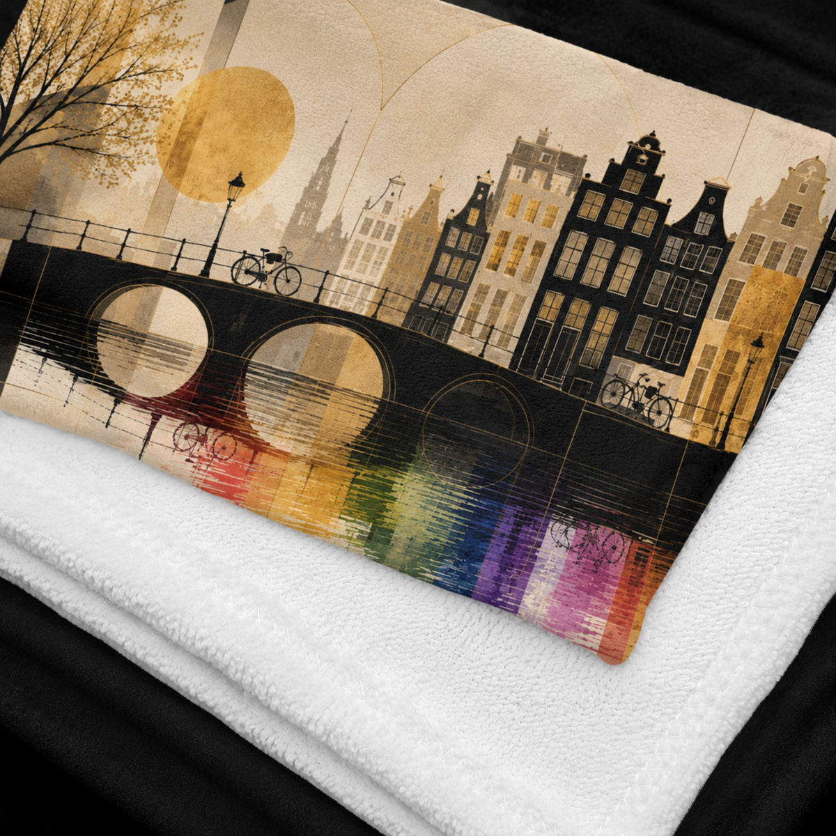Bridges of Belonging - Beach Towel