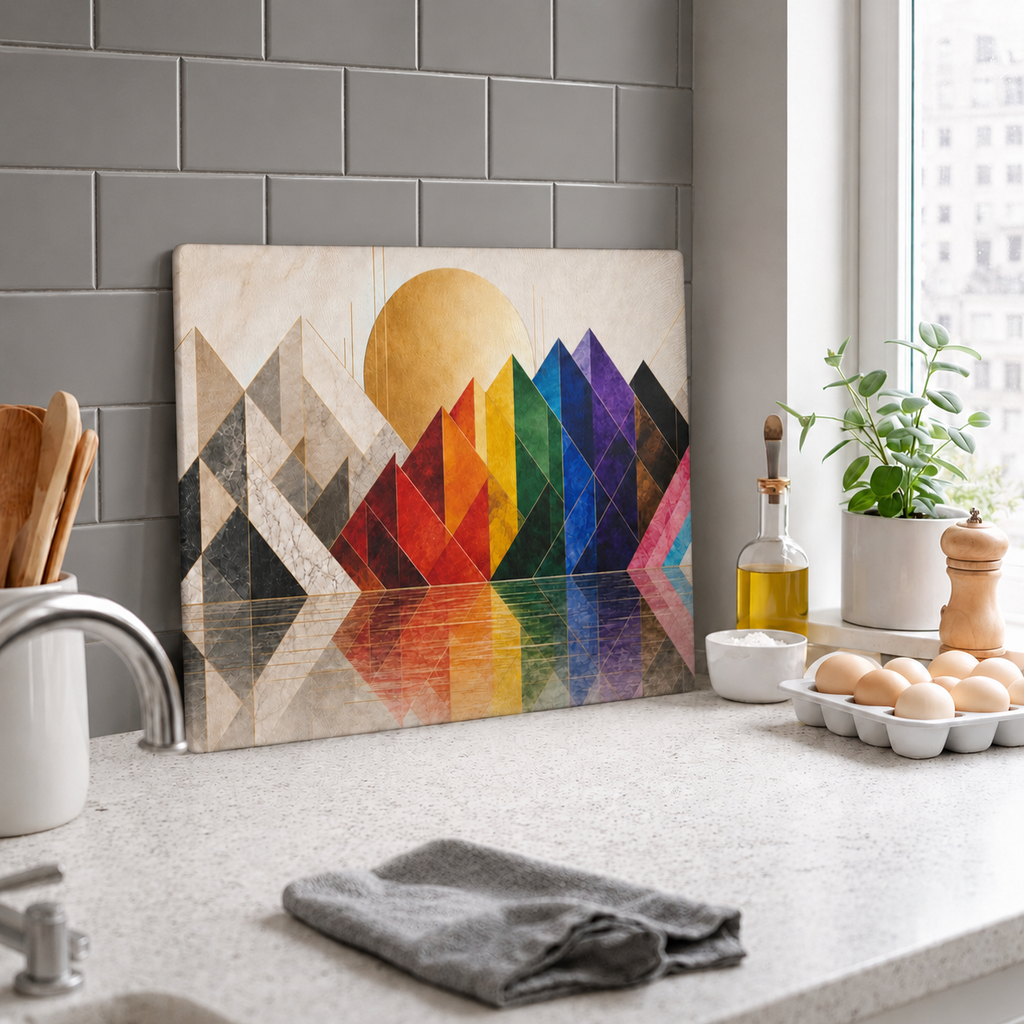 Built in Color - Glass Cutting Board
