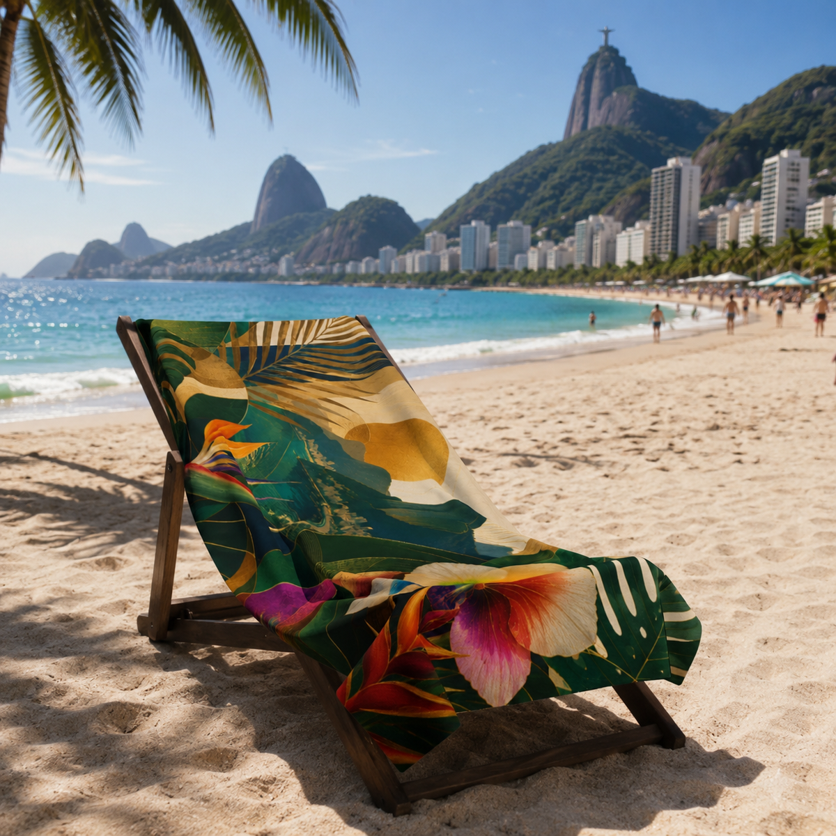 Carioca in Color - Beach Towel