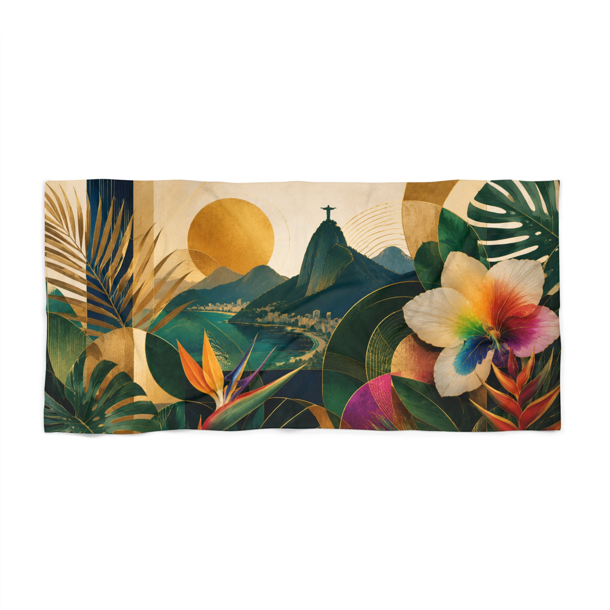 Carioca in Color - Beach Towel
