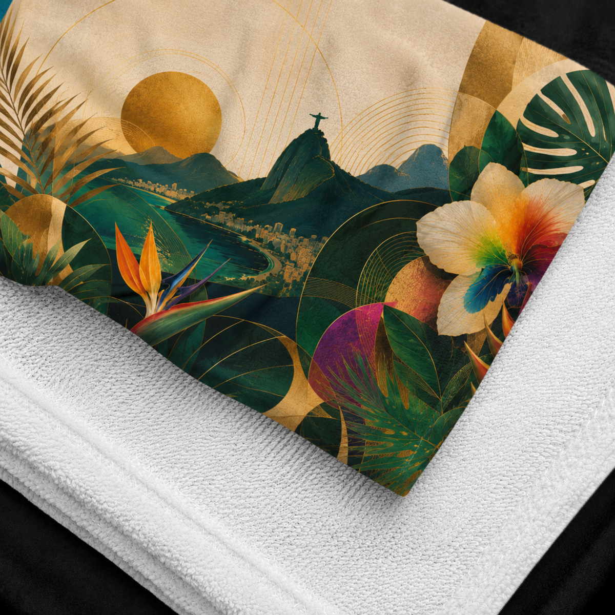Carioca in Color - Beach Towel