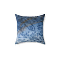 Cold Blooded. Clear Mind.- Faux Suede Throw Pillow
