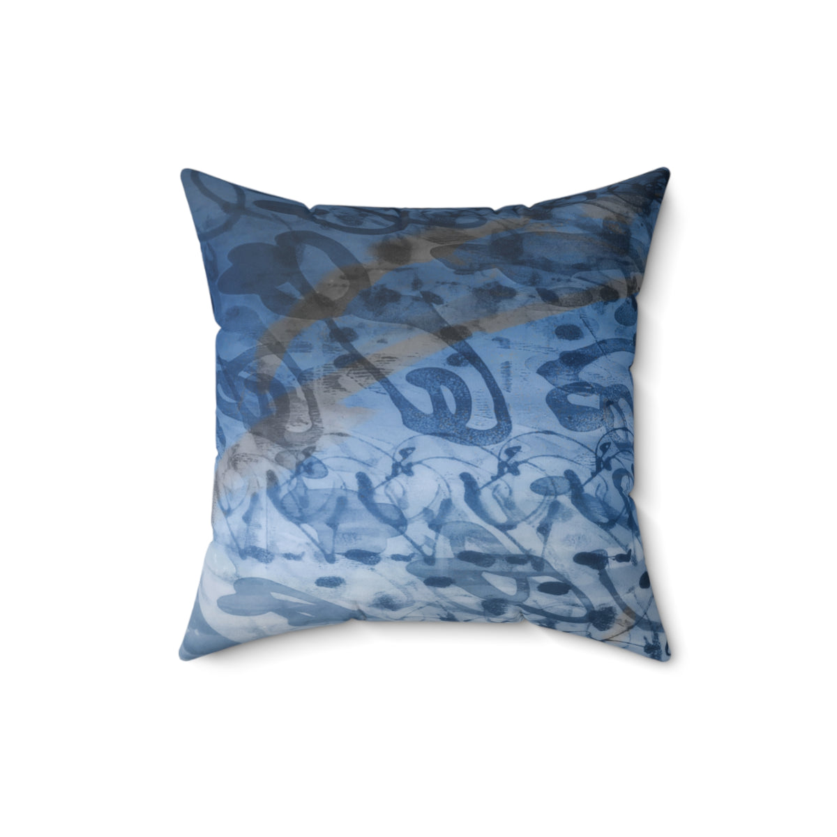 Cold Blooded. Clear Mind.- Faux Suede Throw Pillow