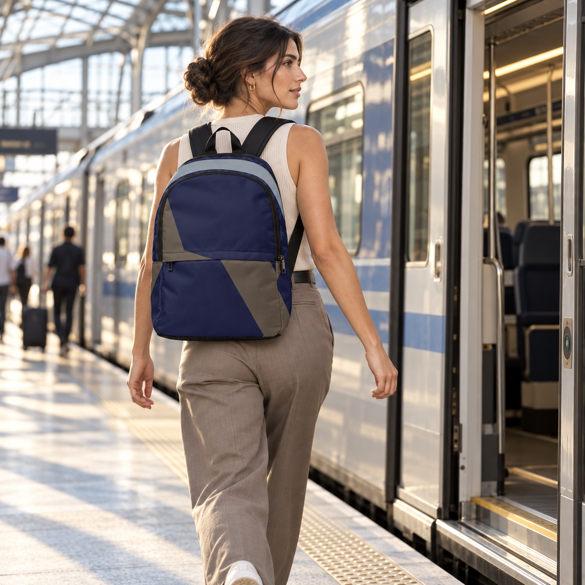 Crossed Lines, Clear Mind - Backpack