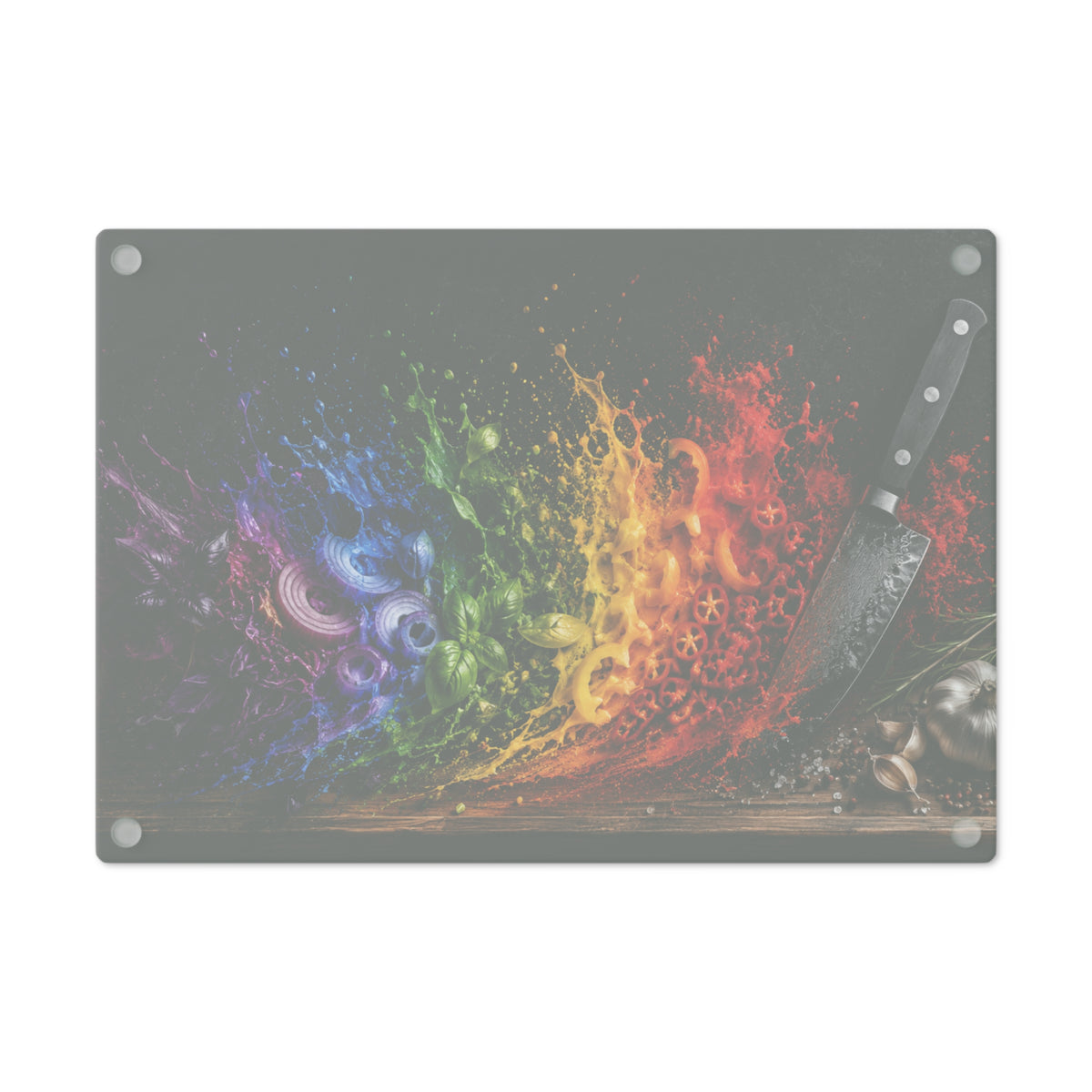 Flavor in Full Color - Cutting Board
