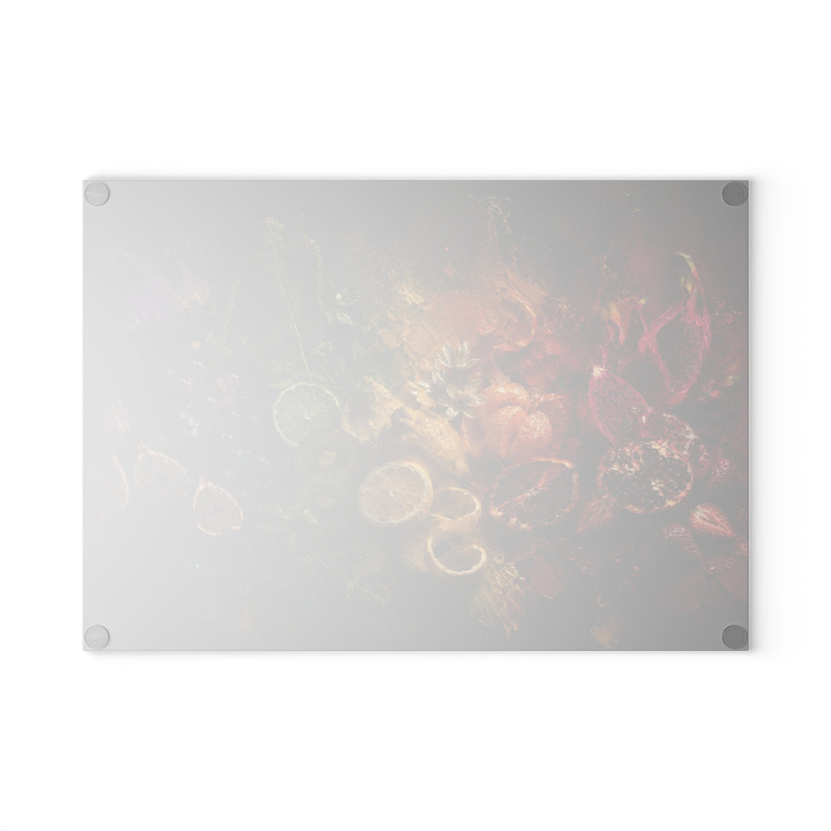Gathered in Color - Glass Cutting Board