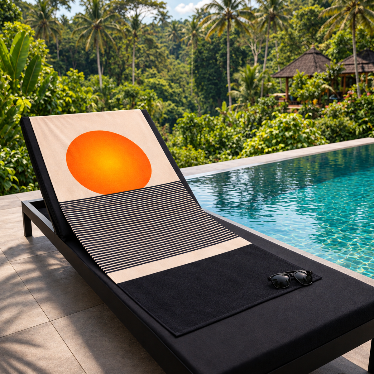 Graphic Seduction - Beach Towel