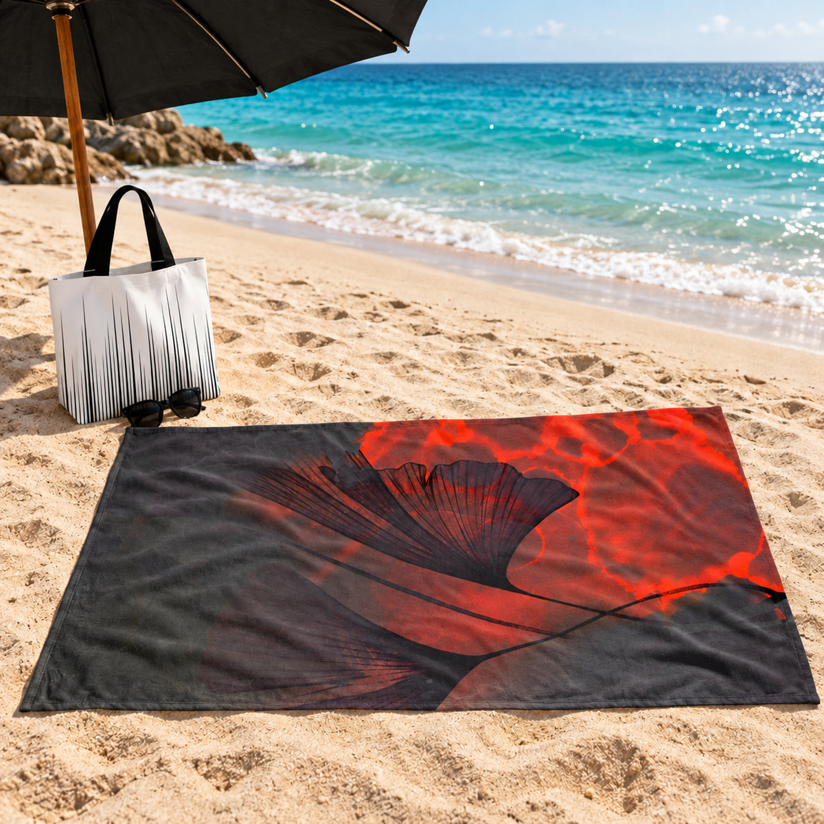 Heat Signature - Beach Towel