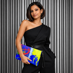 Hypernova Canvas - Leather Crossbody Accessories Bag