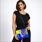 Hypernova Canvas - Leather Crossbody Accessories Bag