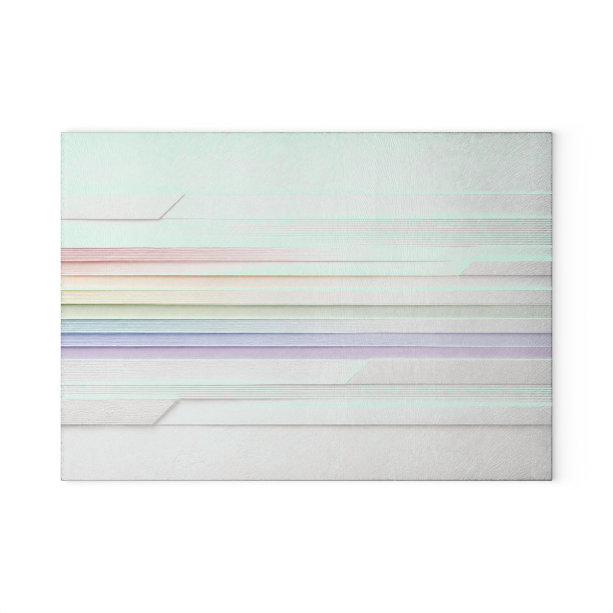 Light Language - Glass Cutting Board