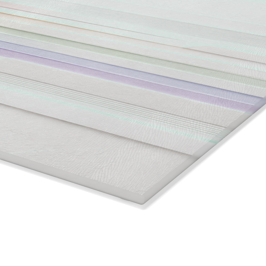 Light Language - Glass Cutting Board
