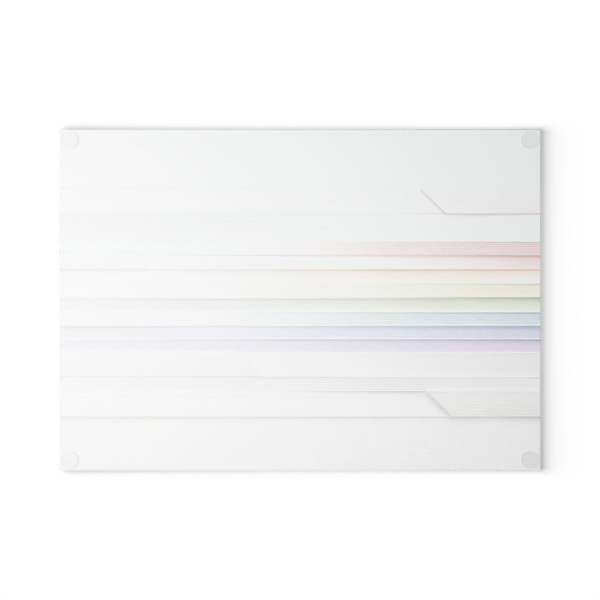 Light Language - Glass Cutting Board