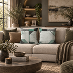 Mint Condition - Faux Suede Pillow, product image.