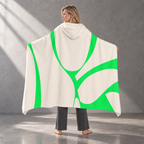 Neon Etiquette - Hooded Fleece Sherpa Blanket