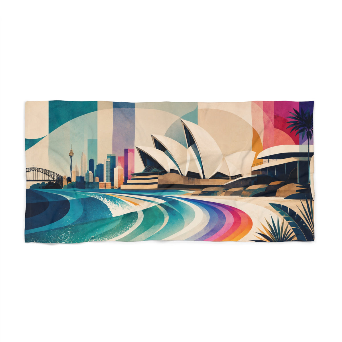 Opera in Color- Beach Towel
