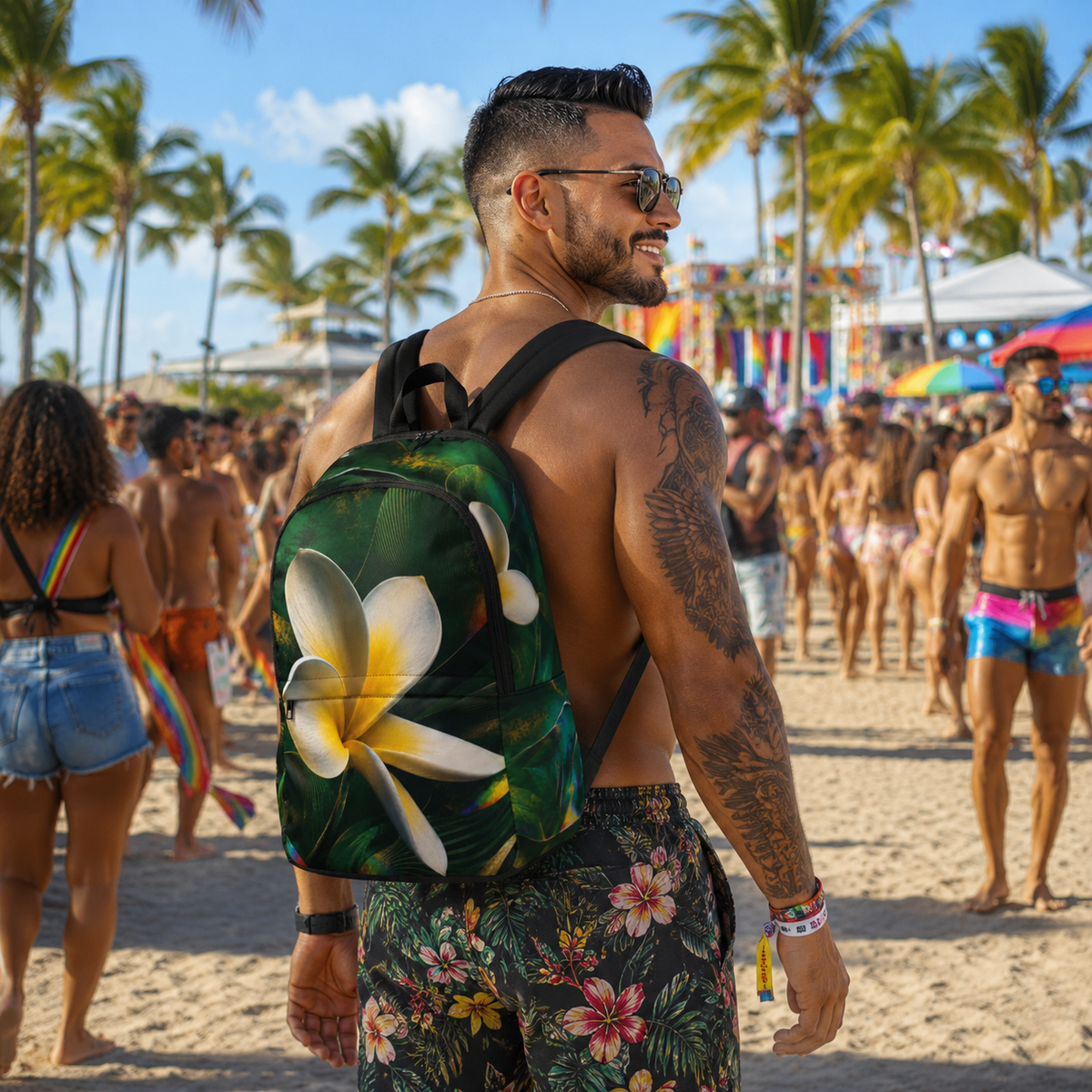 Out in Bloom - Backpack