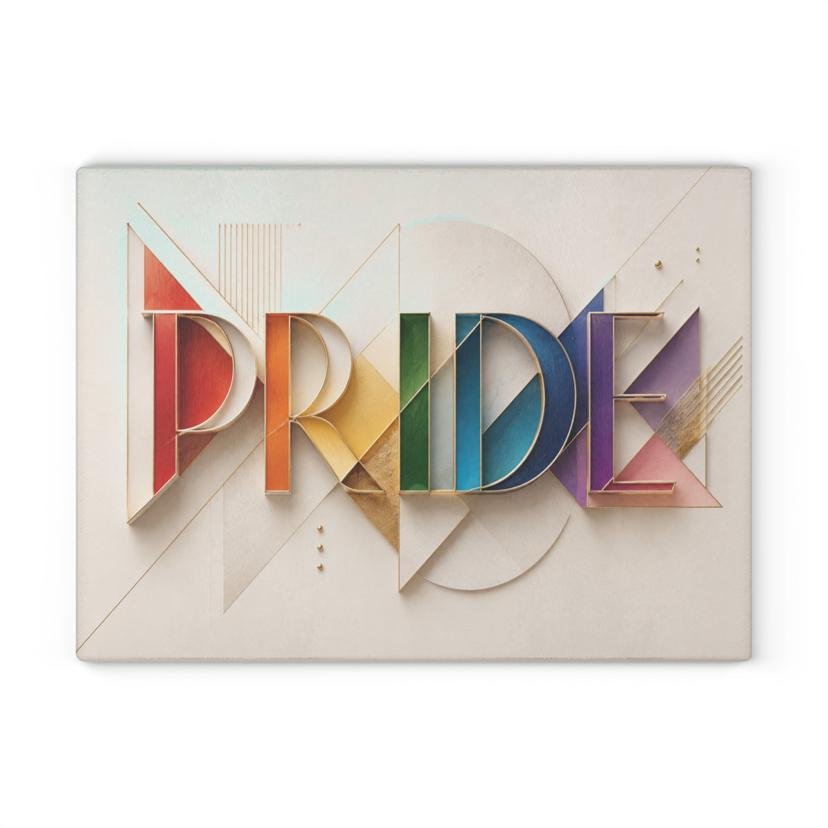 Pride Glass Cutting Board