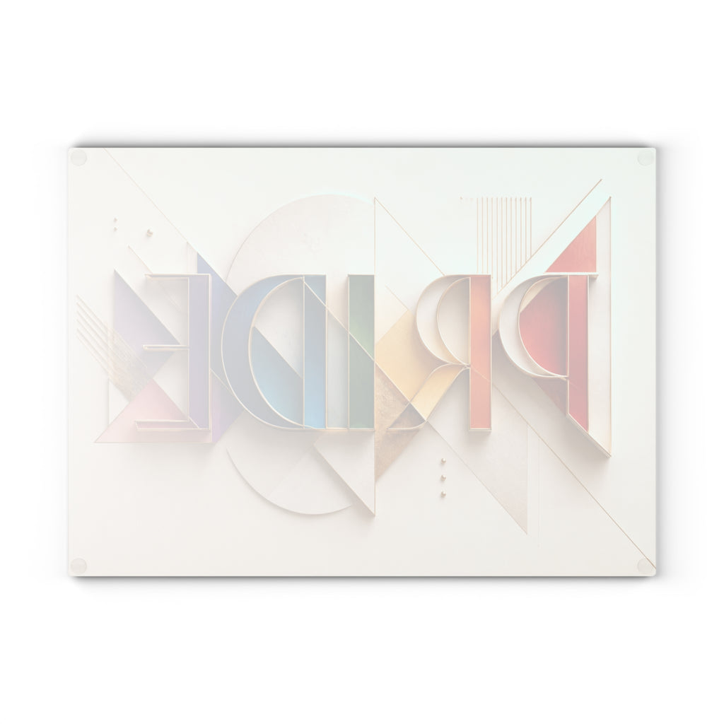 Pride Glass Cutting Board