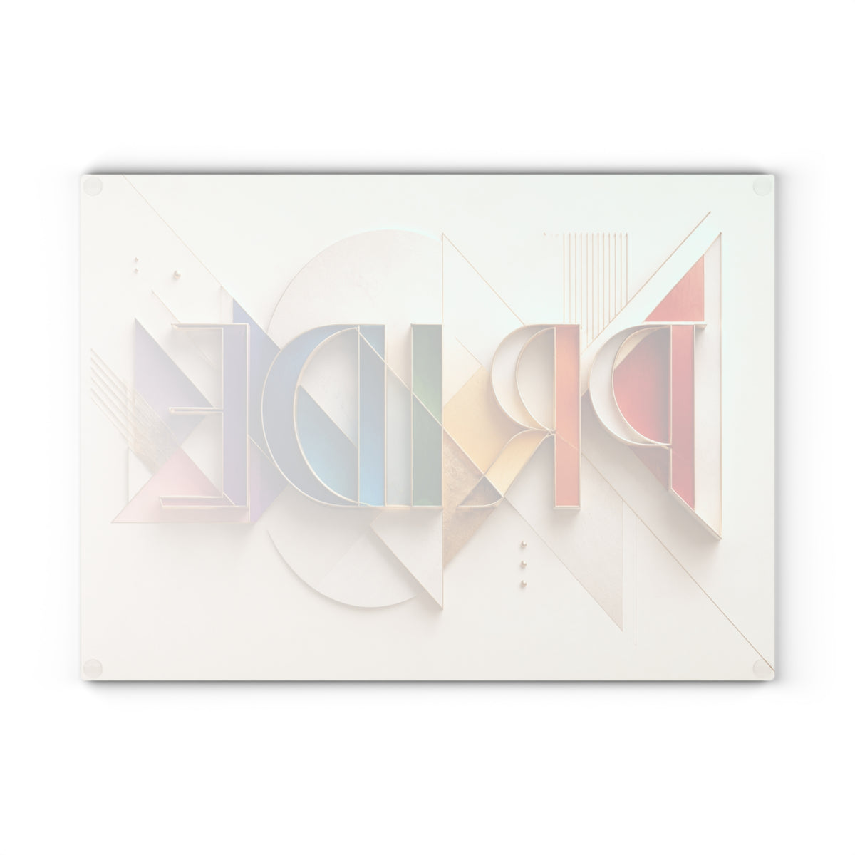 Pride Glass Cutting Board
