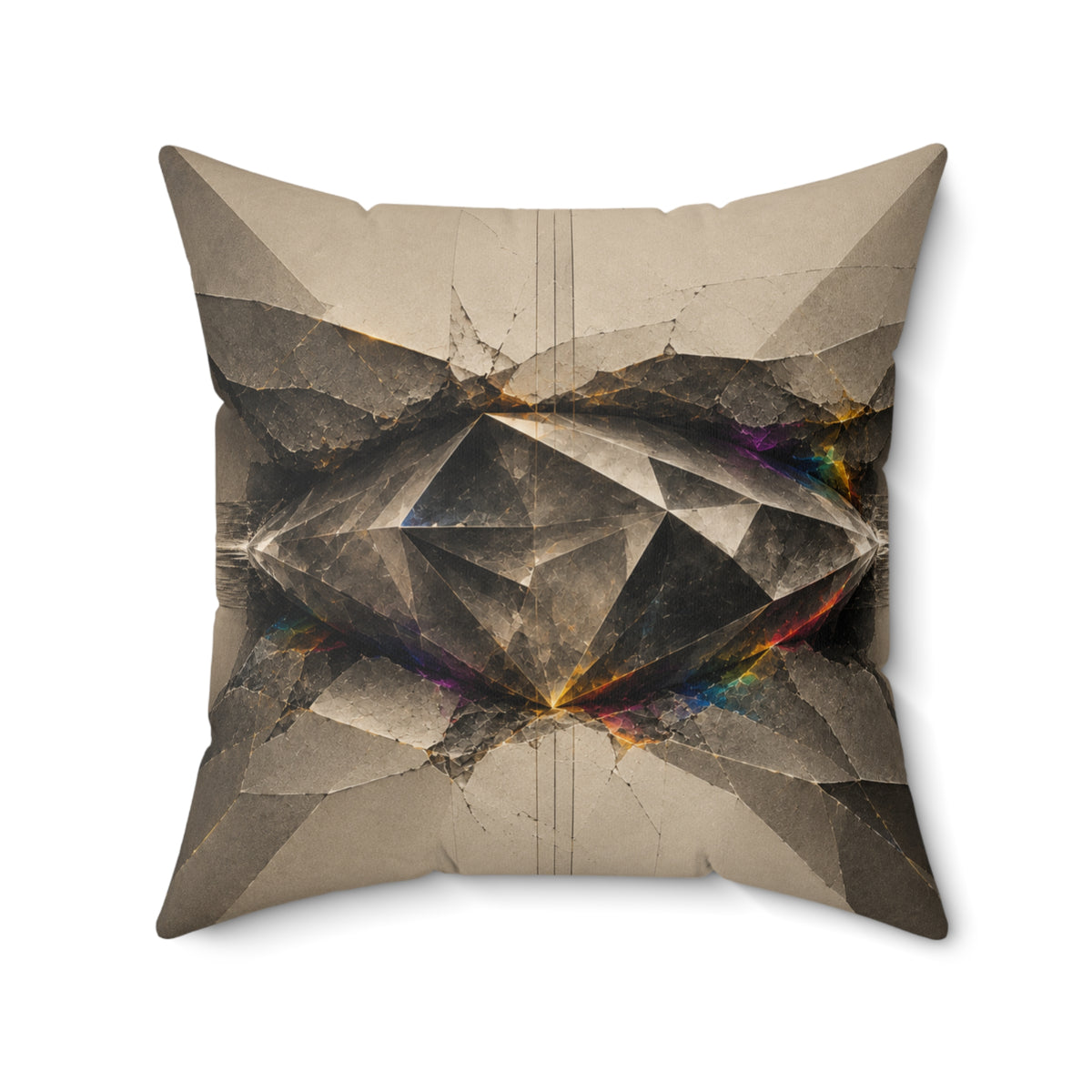 Rare Form - Faux Suede Pillow