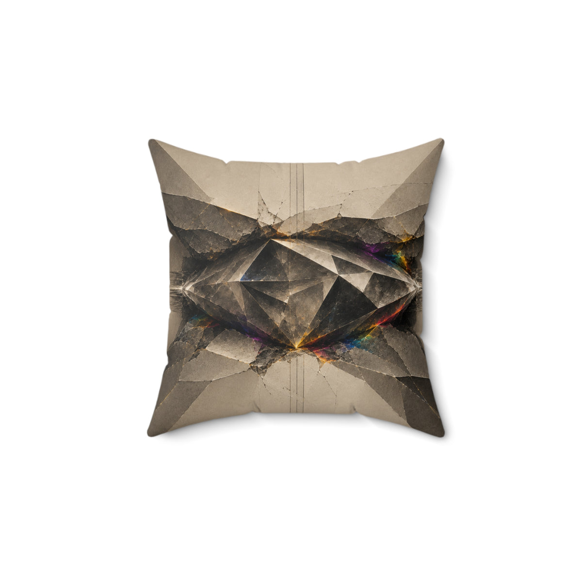 Rare Form - Faux Suede Pillow