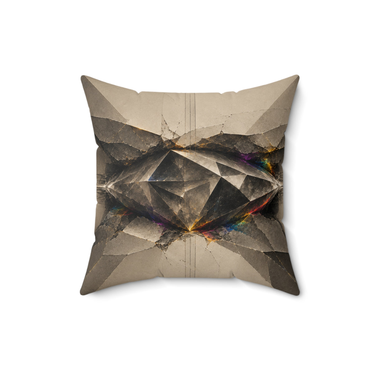 Rare Form - Faux Suede Pillow