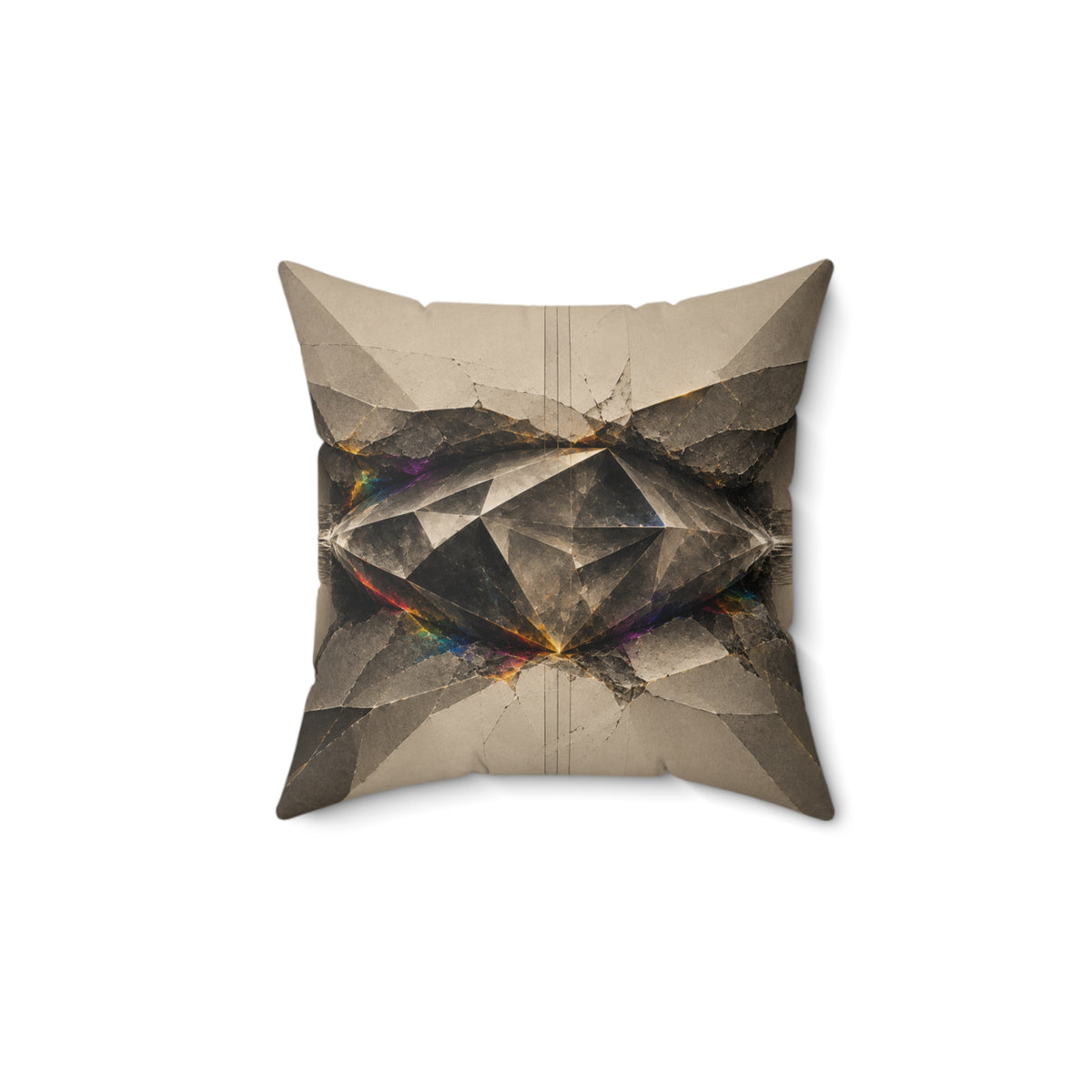 Rare Form - Faux Suede Pillow