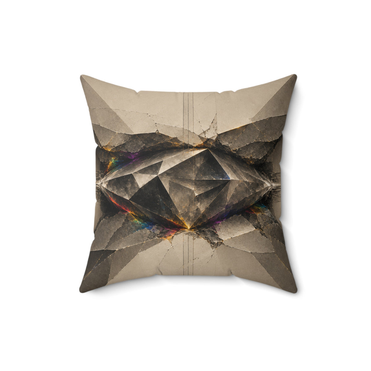 Rare Form - Faux Suede Pillow