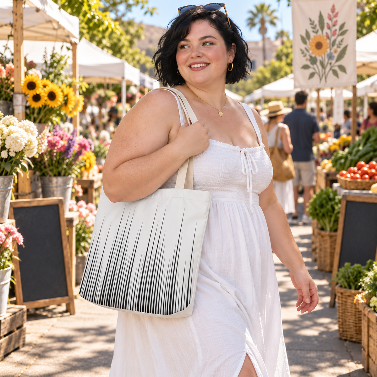 Signal, Not Noise - Shoulder Tote Bag