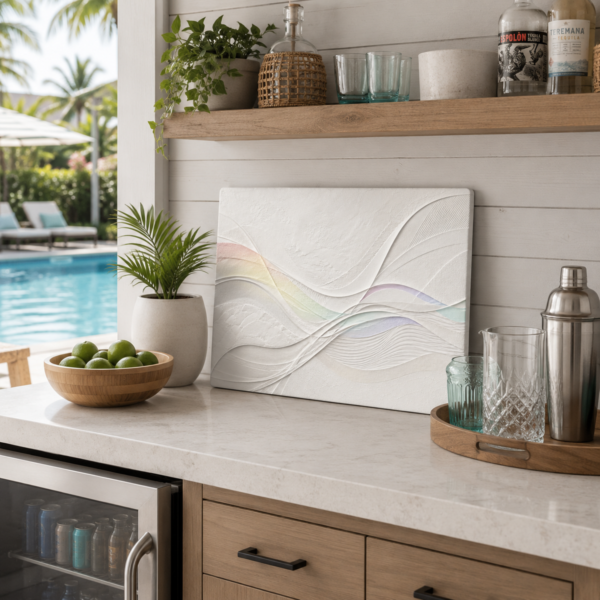 Soft Arrival - Glass Cutting Board