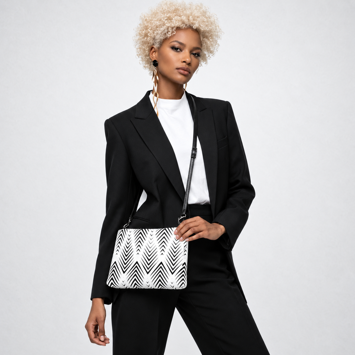 The Silent Applause - Leather Crossbody Accessories Bag